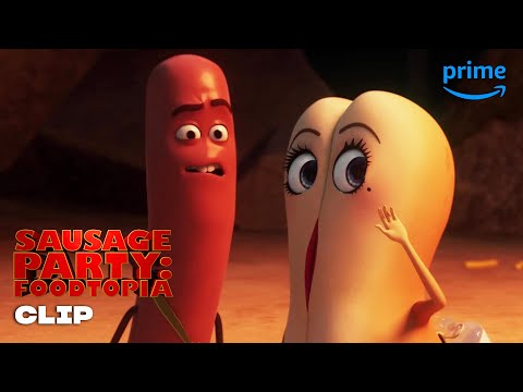 The Epic Campfire Fight | Sausage Party: Foodtopia | Prime Video