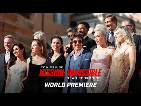 Mission: Impossible – Dead Reckoning Part One | Rome World Premiere Red Carpet Show – Tom Cruise