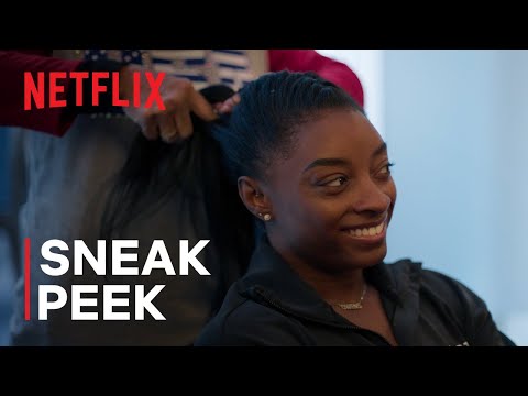 Simone Biles Rising | Braiding Hair | Sneak Peek | Netflix