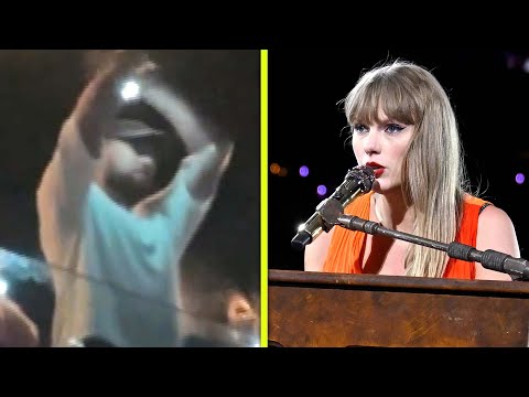 Travis Kelce Appears to TEAR UP During Taylor Swift's Surprise Eras Tour Song