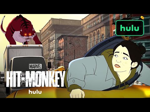 Haruka's NYC Chase Scene | Hit-Monkey Season 2 | Hulu
