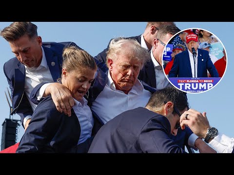 Former President Donald Trump "Safe" After Shooting During Rally