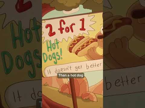 There's nothing more fun than a hot dog that comes two for one! 🌭🎶 #Kiff #DisneyChannel