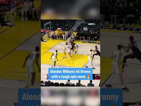 Put Bronny in a spin cycle 😅 #shorts