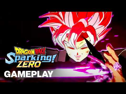 Dragon Ball Sparking! ZERO Goku Black Rose vs Goku Ultra Instinct Gameplay | Bandai Summer Showcase