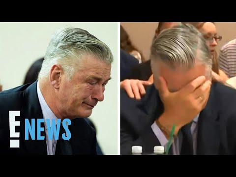Alec Baldwin Cries As Rust Trial Manslaughter Charge Is Dismissed | E! News