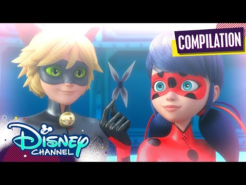 Best of Ladybug 🐞 & Cat Noir 🐈‍⬛ | Compilation | Miraculous Ladybug | @disneychannel x @Miraculous