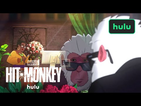 Monkey Meets Eunice for the First Time | Hit-Monkey Season 2 | Hulu