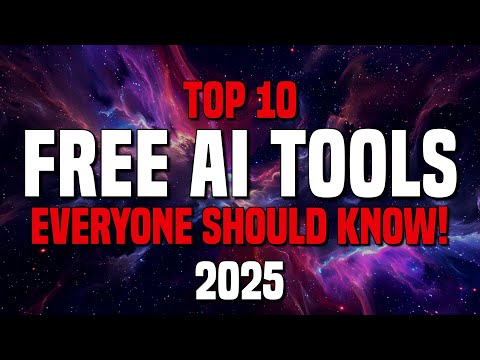 Top 10 Best Free AI Tools Everyone Should Know! 2025