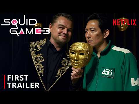 Squid Game: Season 3 | First Trailer | Leonardo DiCaprio | Netflix (4K)