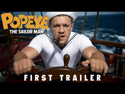POPEYE: The Sailor Man – First Trailer | Conor McGregor | Jason Momoa | Margot Robbie | 2025